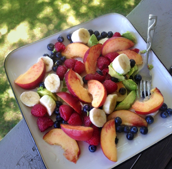 Easy Summer Fruit Salad - Nina's Vegan Recipes