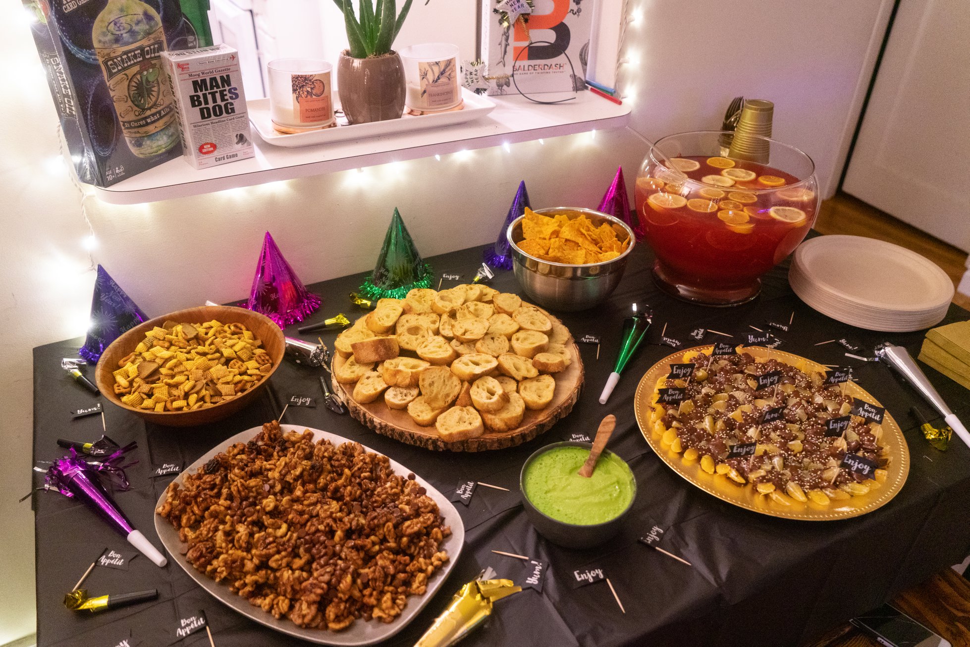 New Years Eve Party Food